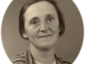 Karen Albertsen (f. Graversen, 1898-1989). Årstal ukendt.