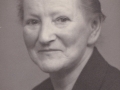 Karen Røjkjær Christensen (f. Nielsen, 1879-1954), enke efter Christen 'Bundgaard' Madsen Christensen (1867-1940). årstal ukendt.
