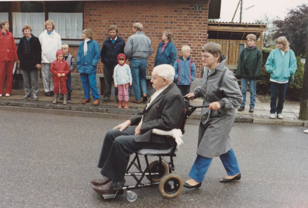 Flagalléens giver, Bertel Bertelsen (1894-1995).