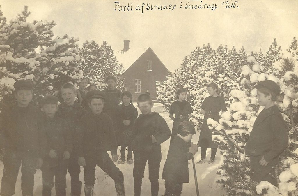 Stråsø, vinteren 1915.