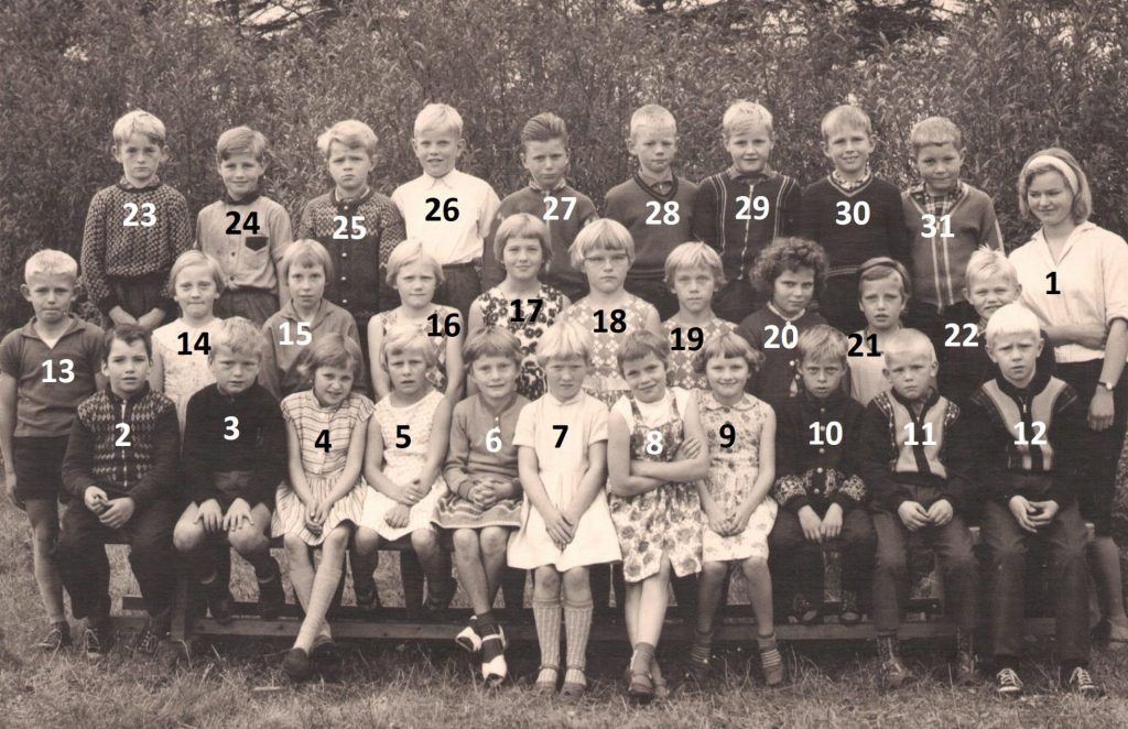 Vind Skole, begyndelsen af 1960'erne.